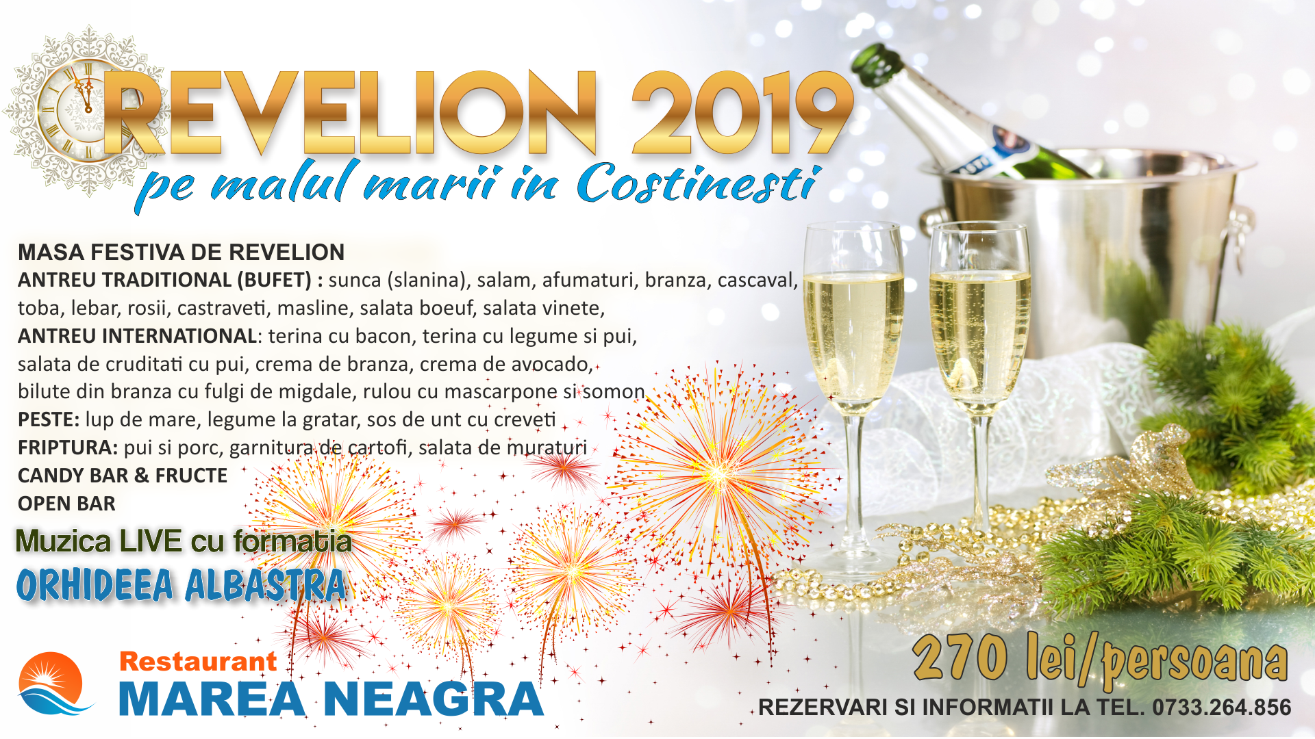 Rrevelion 2019 Restaurant Marea Neagra
